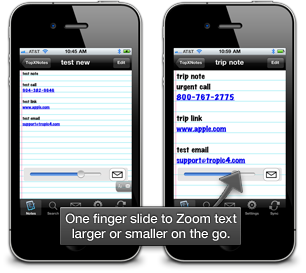 Tropical Software Announces TopXNotes for iOS 1.6 Image